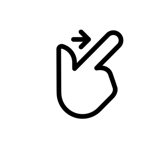 Swipe gesture